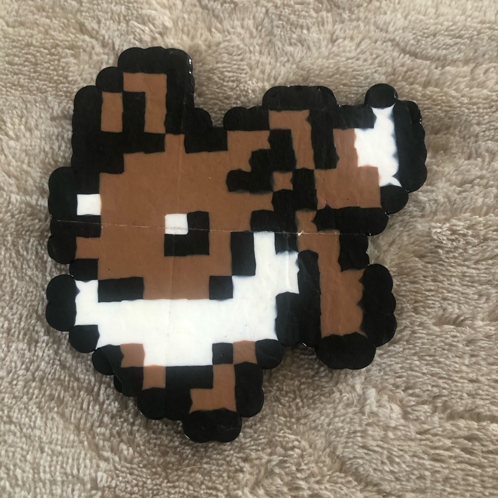 Eevee (Pokemon) Perler bead character